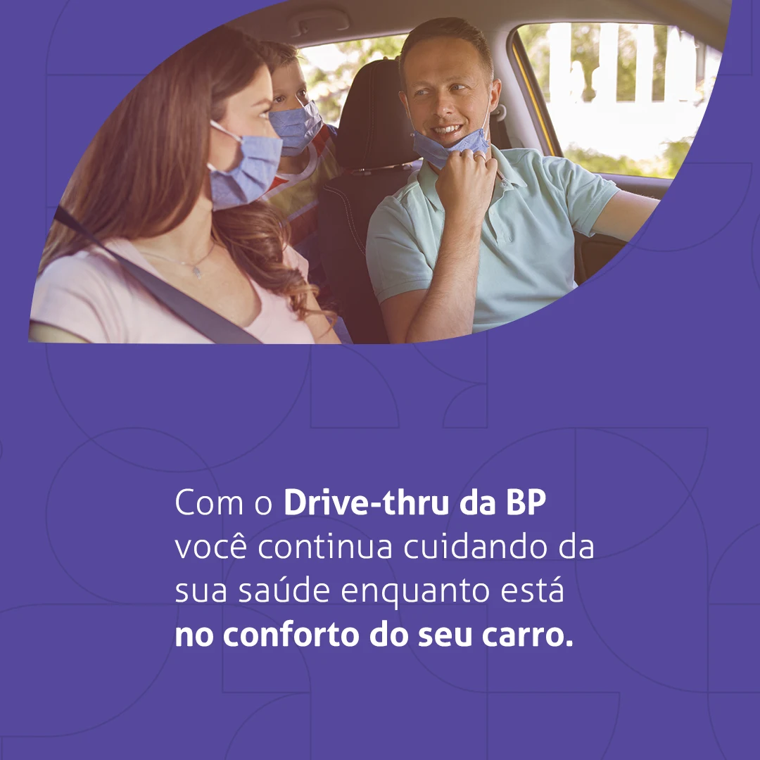 Cuidado em movimento — Drive Thru Medicina Diagnóstica - Hospital BP · 17